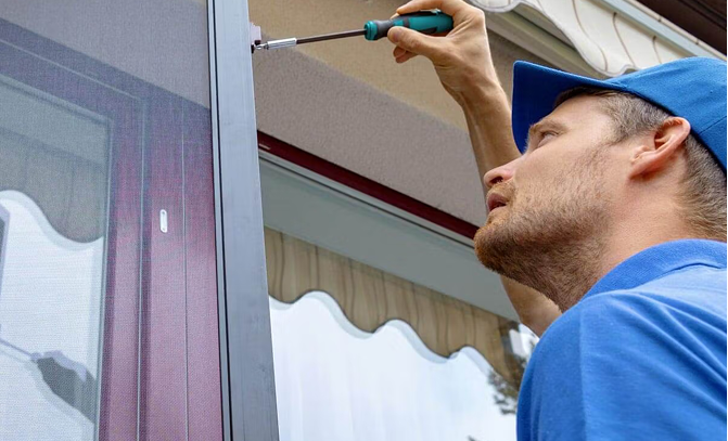 Canada First security window film installation